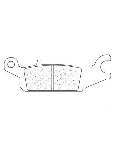 Juego de pastillas sinterizadas CL Brakes (1195ATV1)