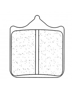 Juego de pastillas sinterizadas CL Brakes (1207C60)