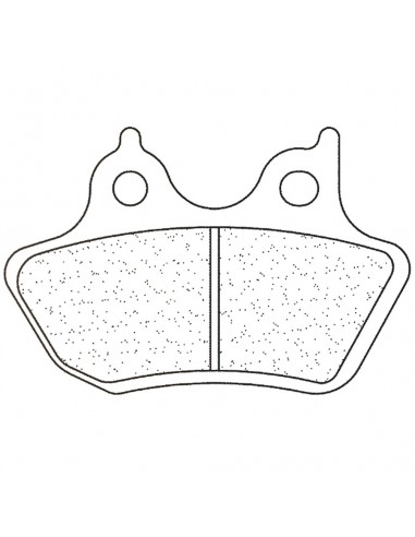 Juego de pastillas sinterizadas CL Brakes (1211RX3)