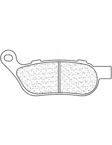 Juego de pastillas sinterizadas CL Brakes (1213RX3)