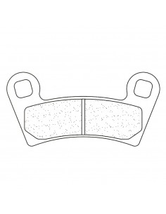 Juego de pastillas sinterizadas CL Brakes (1220ATV1)