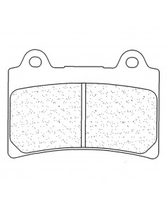 Juego de pastillas sinterizadas CL Brakes (2253A3+)