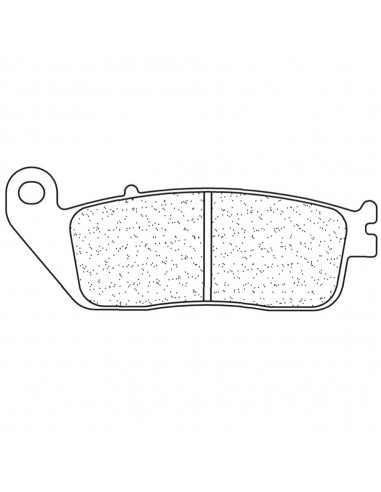 Juego de pastillas sinterizadas CL Brakes (2256C60)