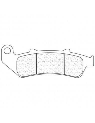 Juego de pastillas sinterizadas CL Brakes (2257A3+)