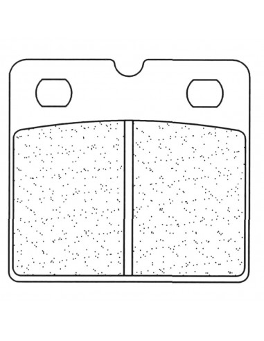 Juego de pastillas sinterizadas CL Brakes (2258A3+)