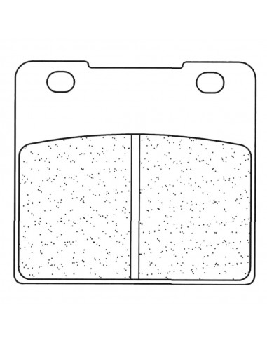 Juego de pastillas sinterizadas CL Brakes (2280A3+)