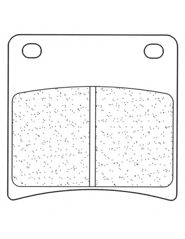 Juego de pastillas sinterizadas CL Brakes (2281A3+)