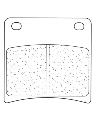 Juego de pastillas sinterizadas CL Brakes (2281RX3)