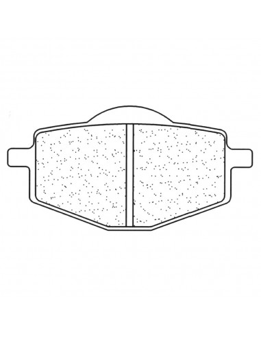 Juego de pastillas sinterizadas CL Brakes (2284A3+)