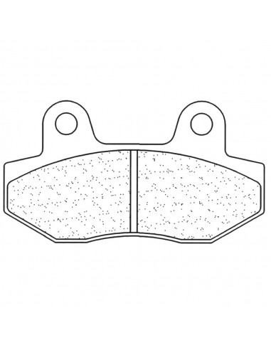 Juego de pastillas sinterizadas CL Brakes (2288ATV1)