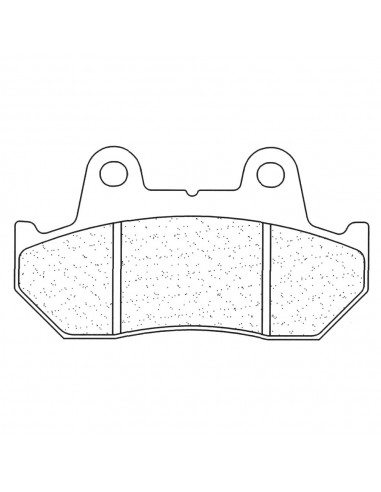 Juego de pastillas sinterizadas CL Brakes (2289A3+)