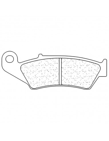 Juego de pastillas sinterizadas CL Brakes (2300ATV1)