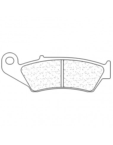 Juego de pastillas sinterizadas CL Brakes (2300MX10)