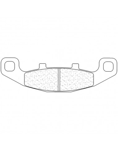 Juego de pastillas sinterizadas CL Brakes (2304A3+)