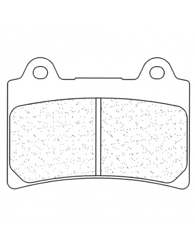 Juego de pastillas sinterizadas CL Brakes (2305A3+)