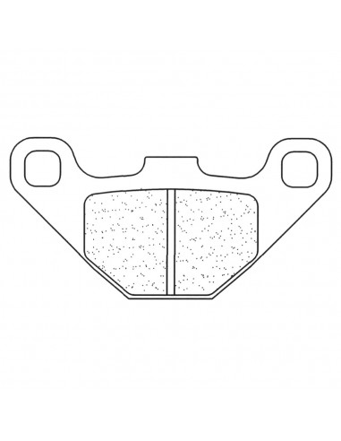 Juego de pastillas sinterizadas CL Brakes (2306A3+)