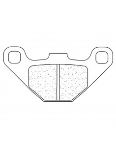 Juego de pastillas sinterizadas CL Brakes (2306ATV1)