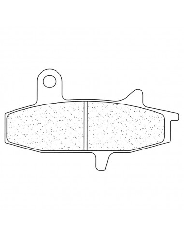 Juego de pastillas sinterizadas CL Brakes (2308A3+)