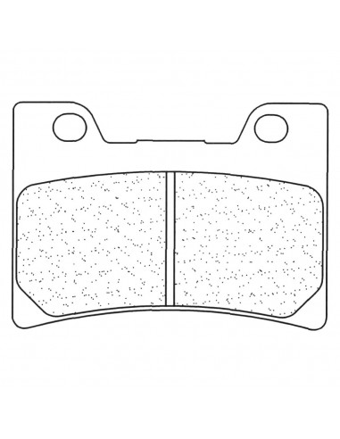 Juego de pastillas sinterizadas CL Brakes (2309A3+)