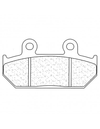 Juego de pastillas sinterizadas CL Brakes (2310A3+)