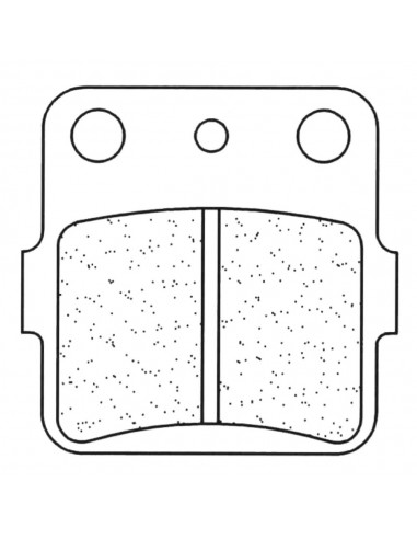 Juego de pastillas sinterizadas CL Brakes (2328ATV1)