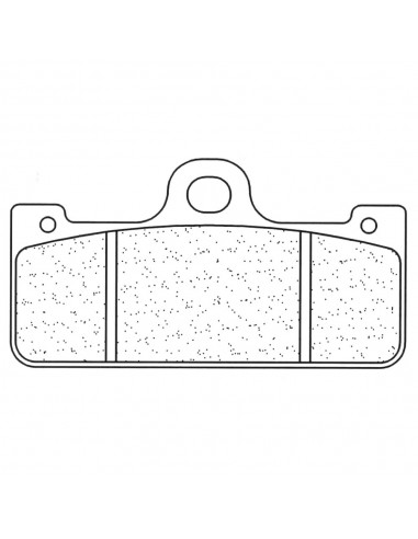 Juego de pastillas sinterizadas CL Brakes (2329XBK5)