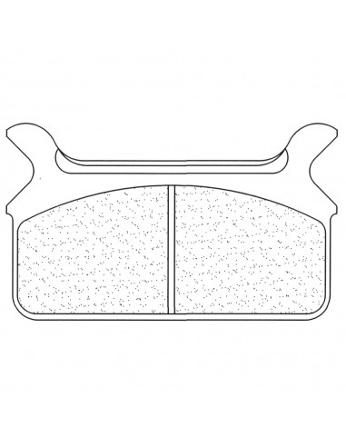 Juego de pastillas sinterizadas CL Brakes (2342RX3)