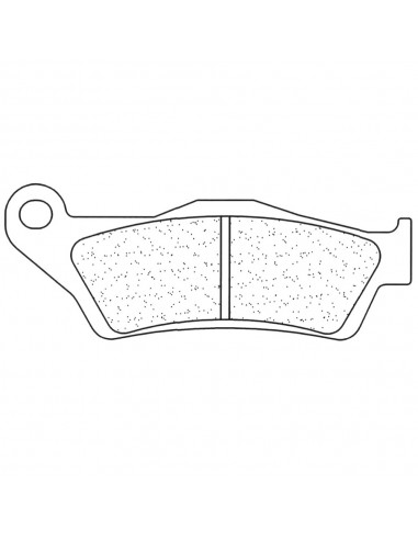 Juego de pastillas sinterizadas CL Brakes (2352A3+)