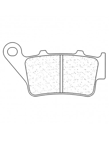 Juego de pastillas sinterizadas CL Brakes (2353RX3)