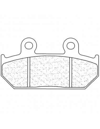 Juego de pastillas sinterizadas CL Brakes (2360S4)