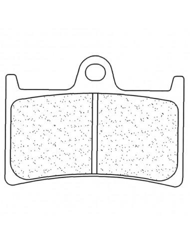 Juego de pastillas sinterizadas CL Brakes (2361C60)