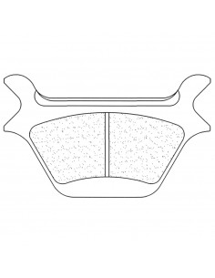 Juego de pastillas sinterizadas CL Brakes (2370RX3)