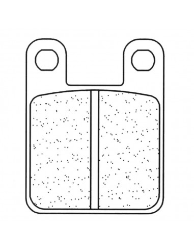 Juego de pastillas sinterizadas CL Brakes (2377A3+)