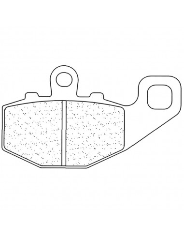 Juego de pastillas sinterizadas CL Brakes (2381RX3)