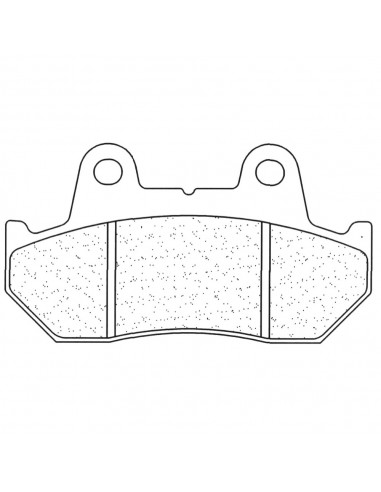 Juego de pastillas sinterizadas CL Brakes (2382A3+)