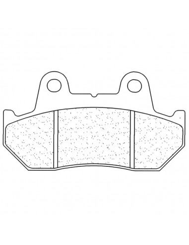 Juego de pastillas sinterizadas CL Brakes (2382S4)