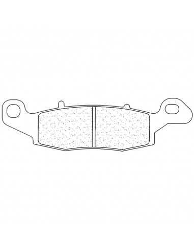 Juego de pastillas sinterizadas CL Brakes (2383A3+)