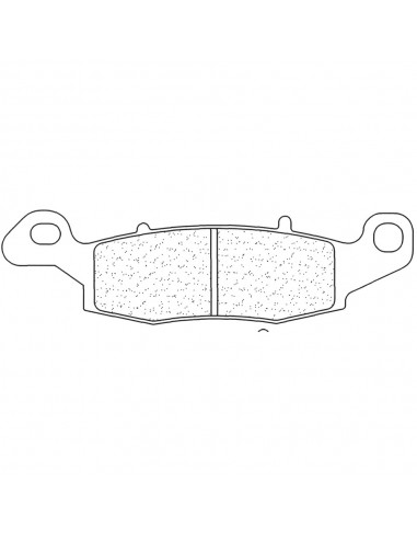 Juego de pastillas sinterizadas CL Brakes (2384A3+)