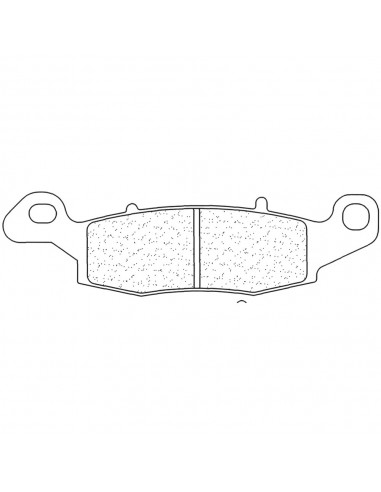 Juego de pastillas sinterizadas CL Brakes (2384RX3)