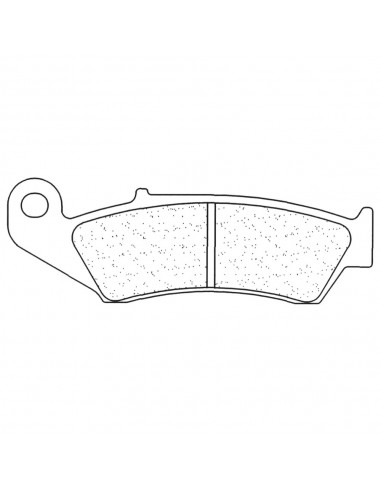 Juego de pastillas sinterizadas CL Brakes (2385RX3)