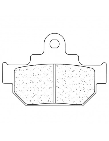 Juego de pastillas sinterizadas CL Brakes (2386A3+)