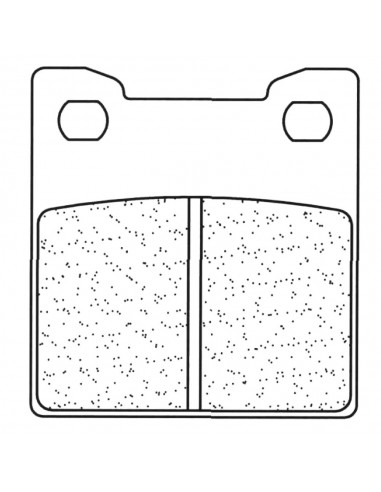 Juego de pastillas sinterizadas CL Brakes (2390RX3)