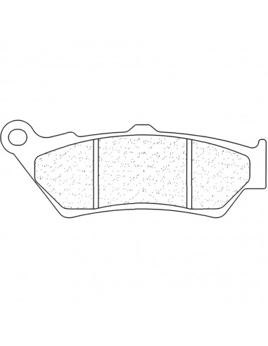 Juego de pastillas sinterizadas CL Brakes (2396A3+)