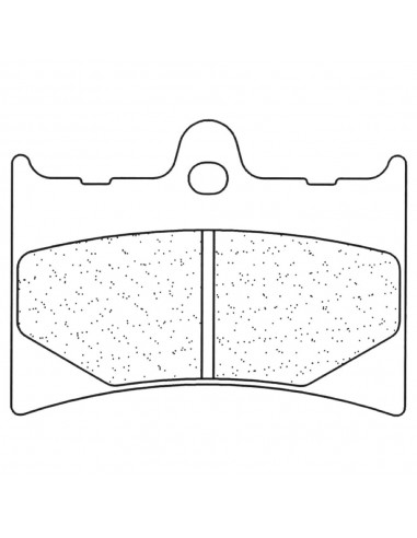 Juego de pastillas sinterizadas CL Brakes (2398A3+)