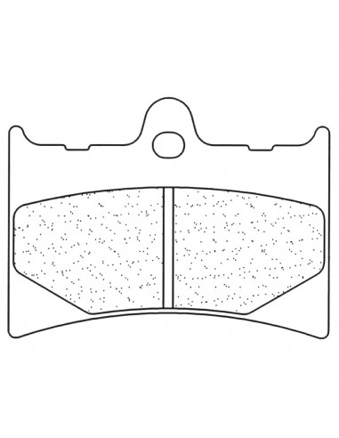 Juego de pastillas sinterizadas CL Brakes (2398C60)