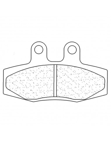 Juego de pastillas sinterizadas CL Brakes (2399A3+)