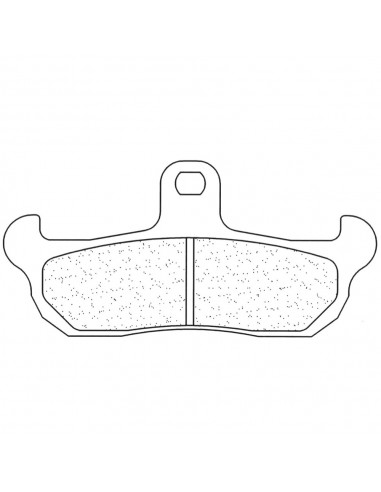 Juego de pastillas sinterizadas CL Brakes (2400A3+)