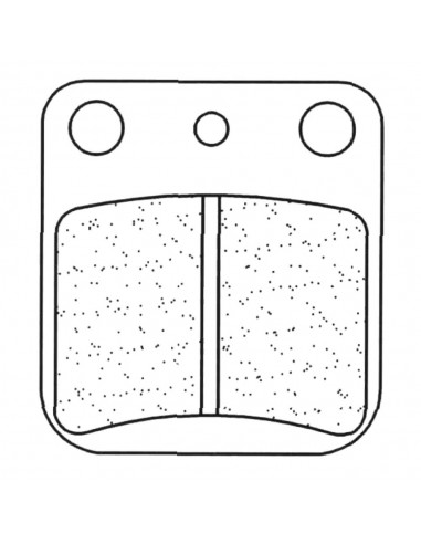 Juego de pastillas sinterizadas CL Brakes (2408S4)