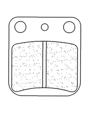 Juego de pastillas sinterizadas CL Brakes (2408MX10)