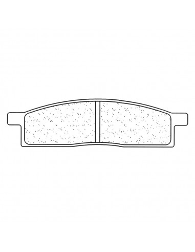 Juego de pastillas sinterizadas CL Brakes (2424S4)